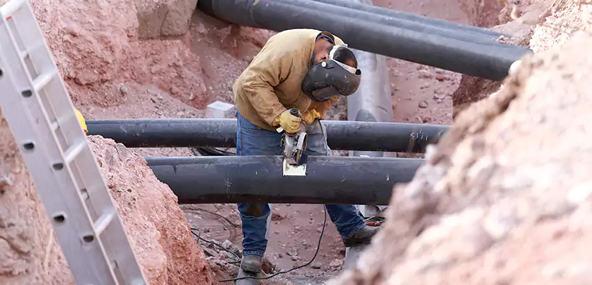 Water Line Replacement in Highland Village