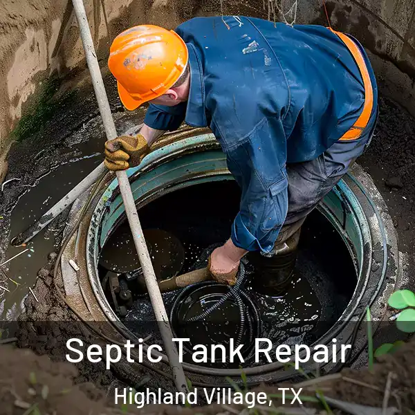  Septic Tank Repair Highland Village, TX