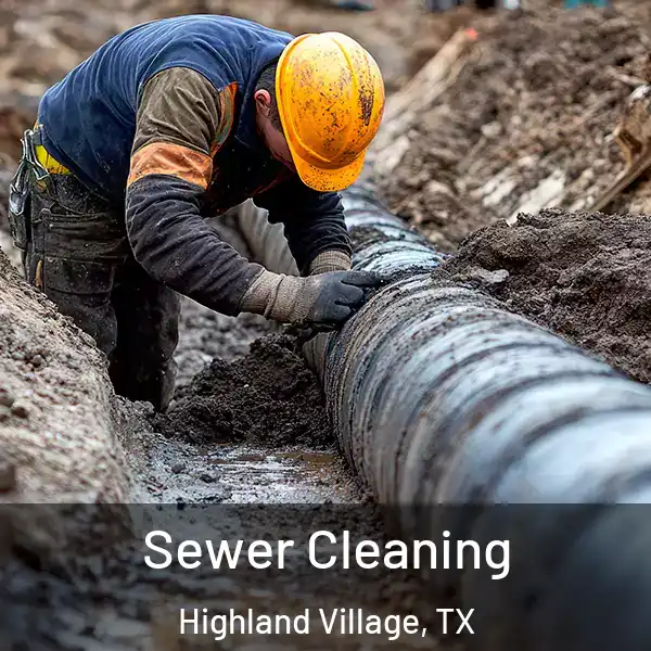  Sewer Cleaning Highland Village, TX