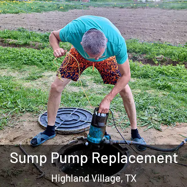  Sump Pump Replacement Highland Village, TX